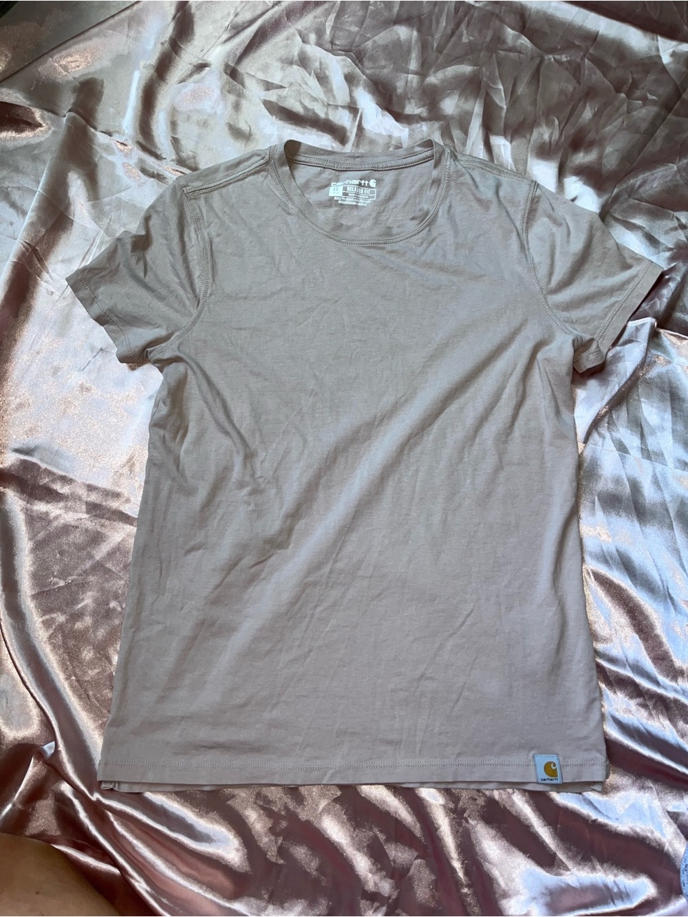 Carhartt Short Sleeve Crewneck Tee in Taupe
